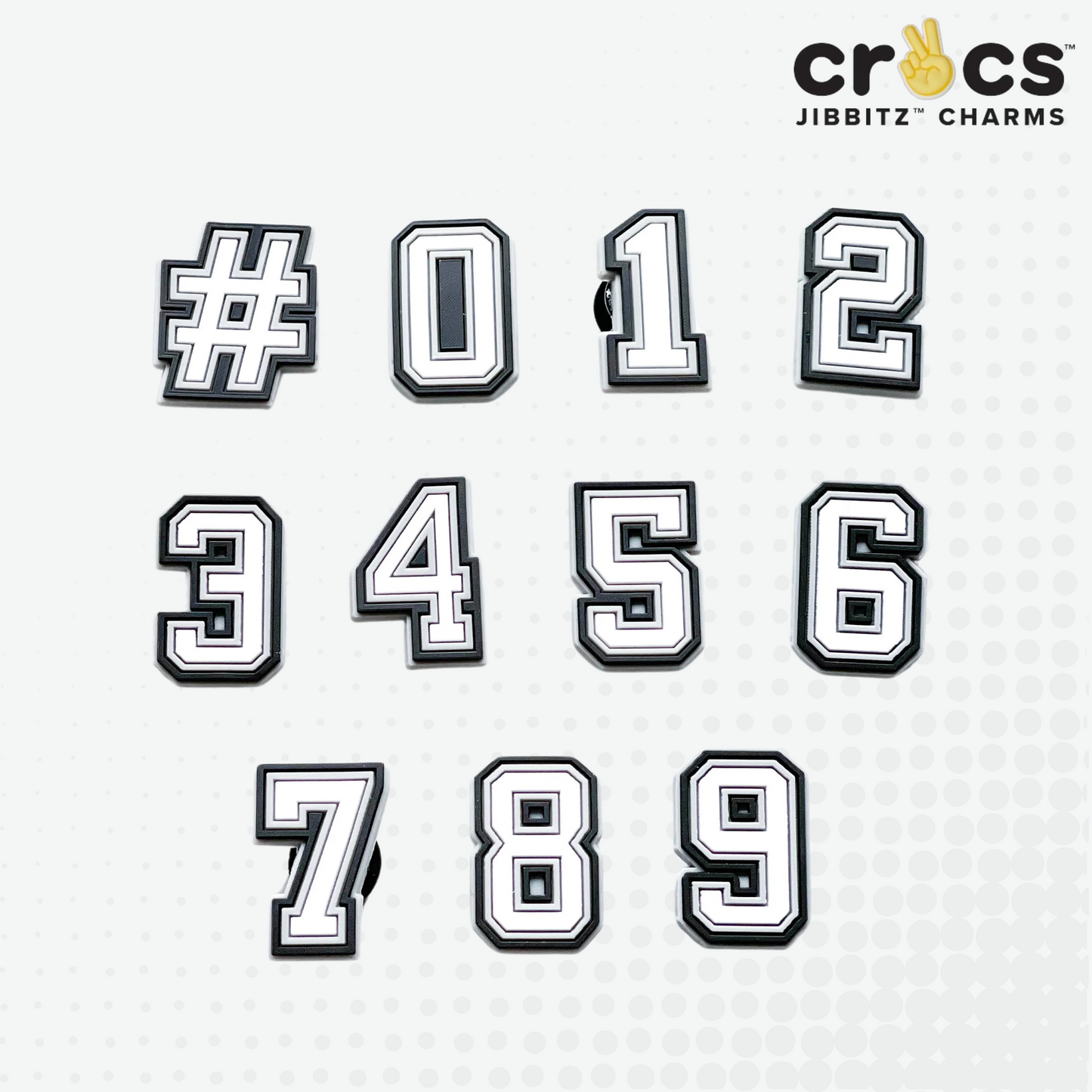 Jibbitz Letras & Numeros