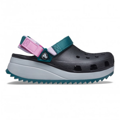 Crocs Classic Hiker Negro/Rosado