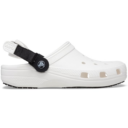 Crocs Classic Adjustable Slip Resistant Blanco