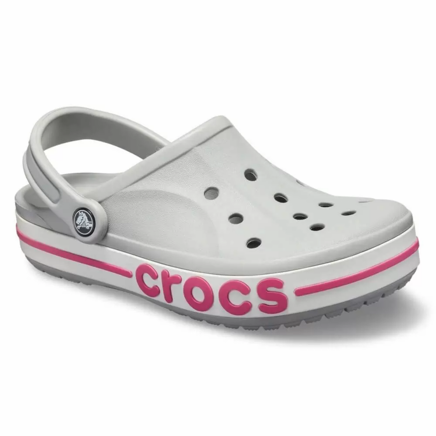 Crocs Bayaband Gris/Rosado