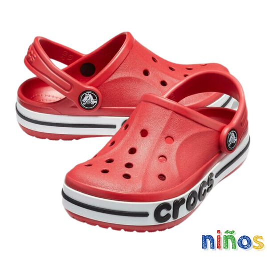Crocs Bayaband Kids Rojo