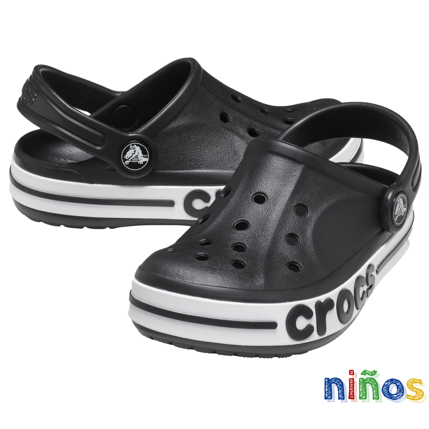 Crocs Bayaband Kids Negro