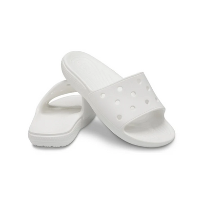 Crocs Classic Slide Blanco