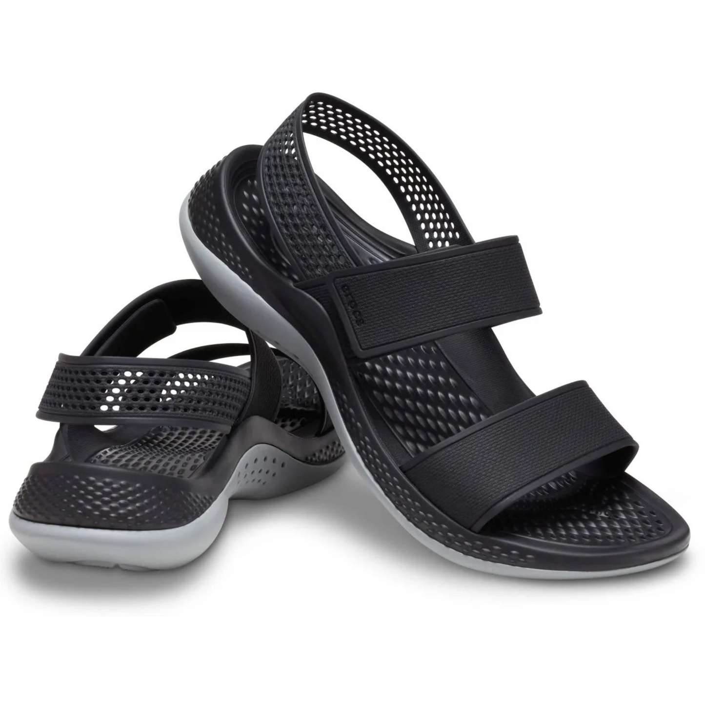 Crocs LiteRide Sandal 360 Negro/Gris