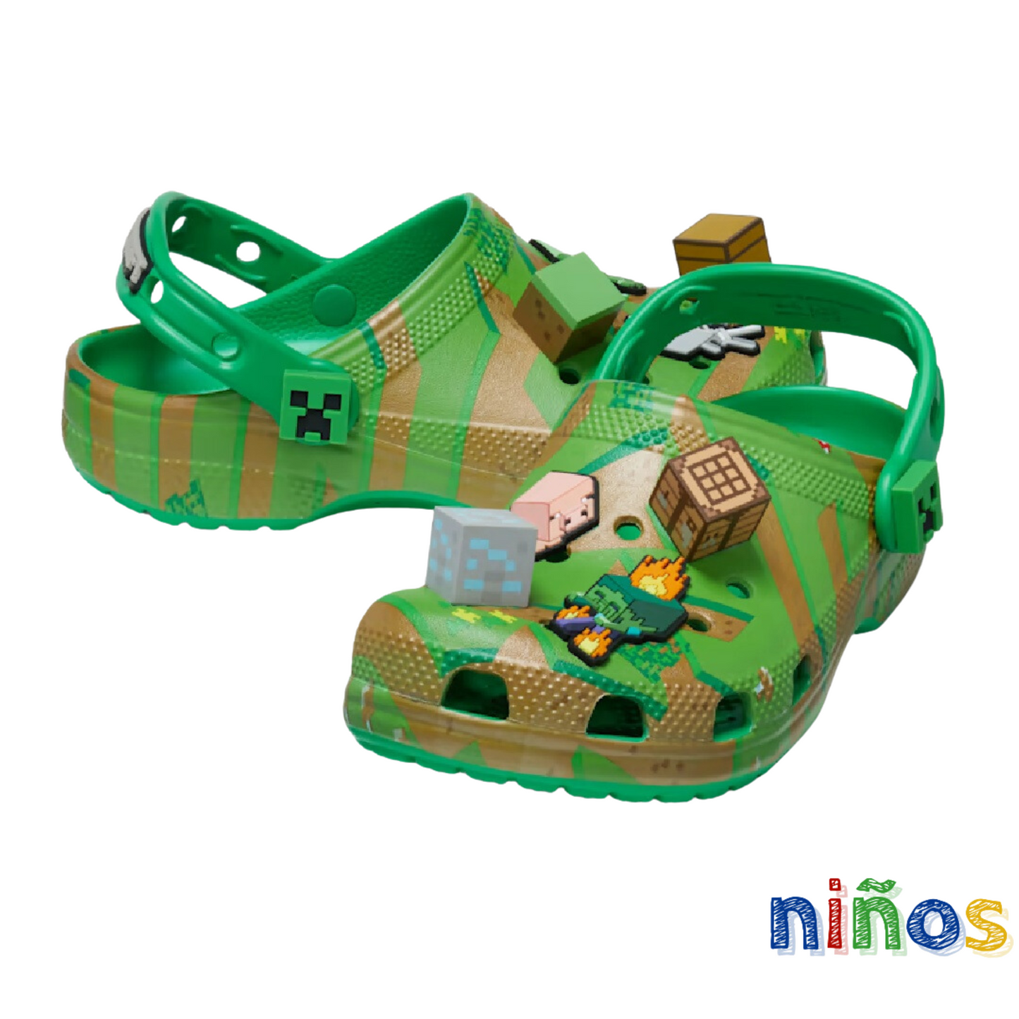 Crocs Elevated Minecraft Kids