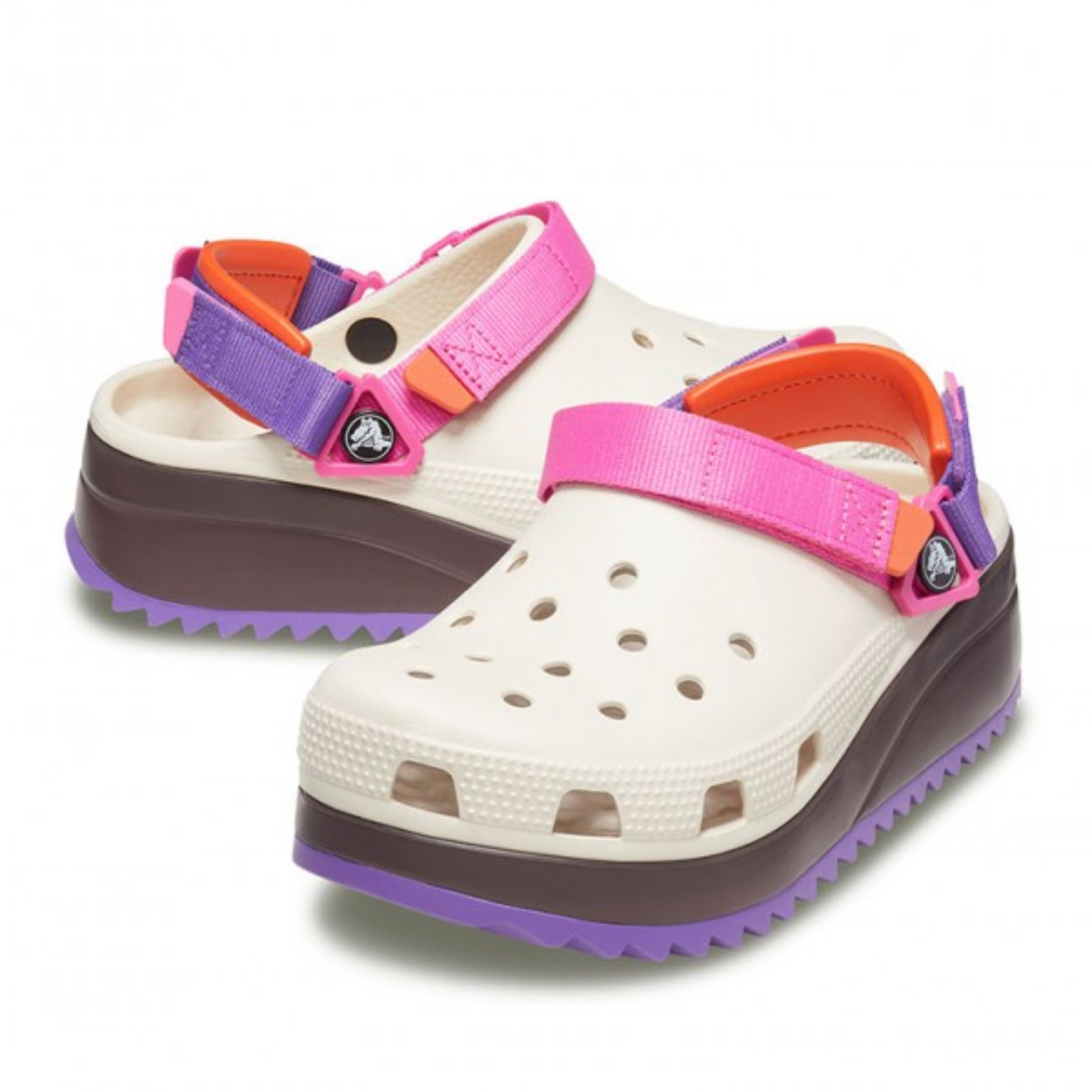 Crocs Classic Hiker Blanco/Multicolor