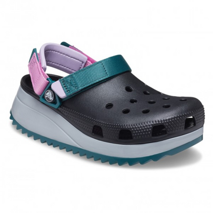 Crocs Classic Hiker Negro/Rosado