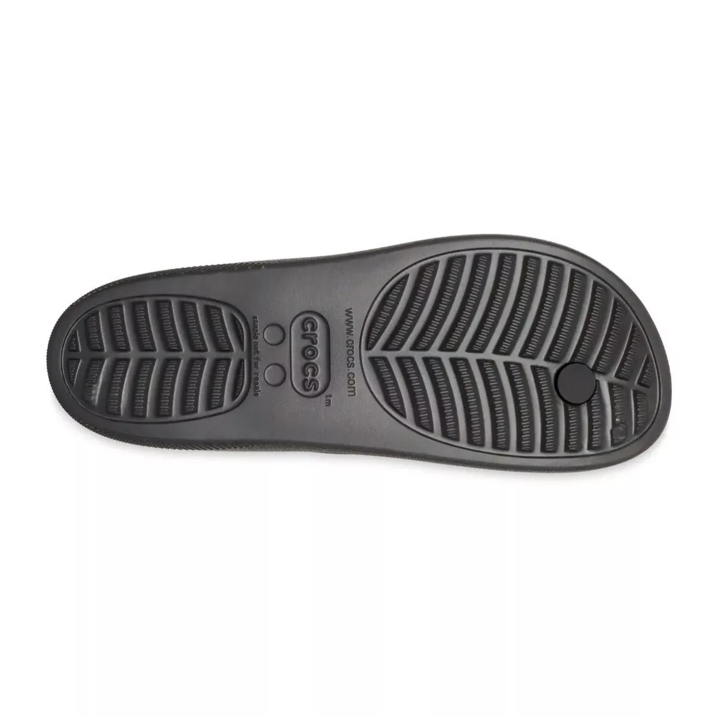 Crocs Flip Flop Platform Negro