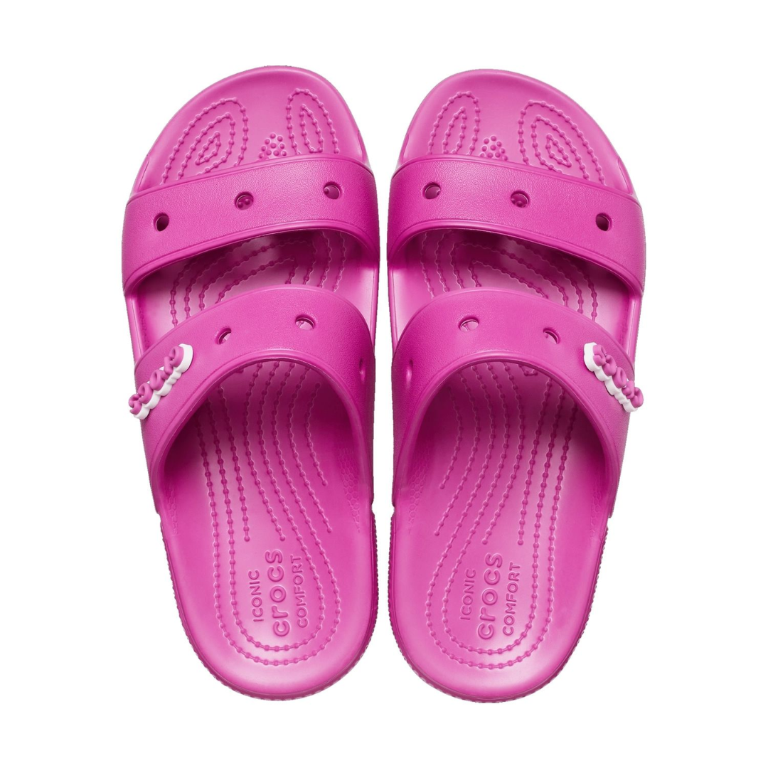 Crocs Slide Sandal Fucsia