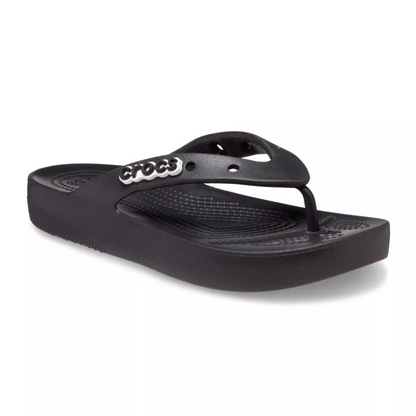 Crocs Flip Flop Platform Negro