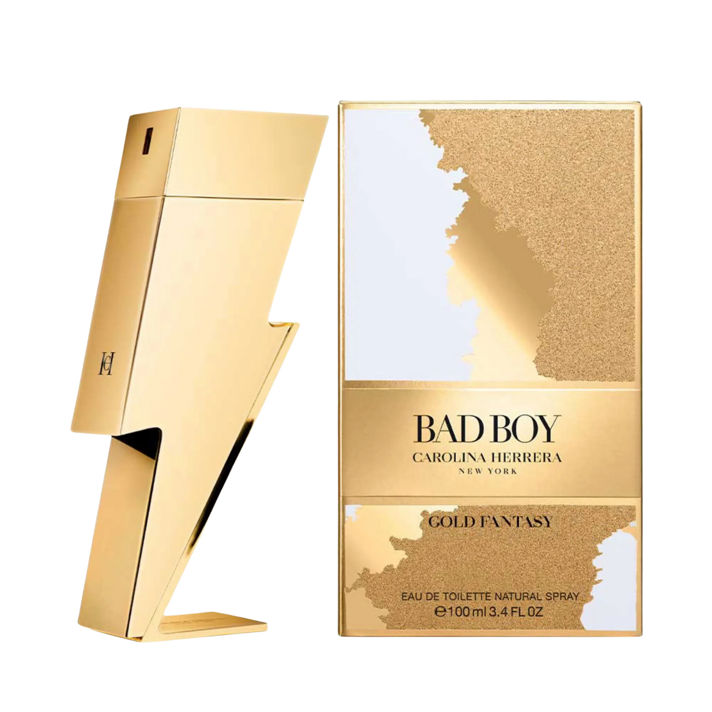 Carolina Herrera Bad Boy Gold Fantasy EDT (M) / 100 ML