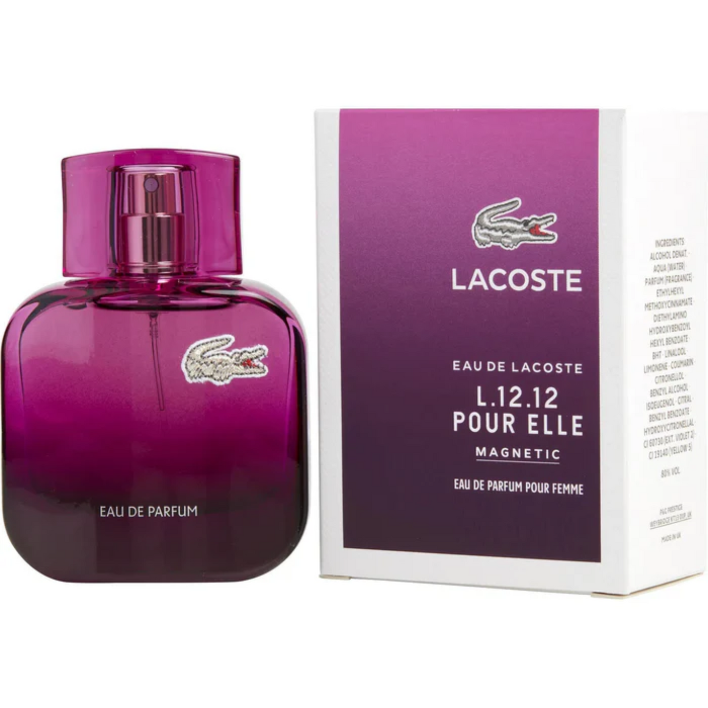 Lacoste L.12.12 Magnetics Pour Elle EDP (W) / 80 ML