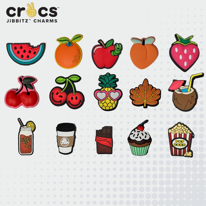 Jibbitz Comida, Frutas & Bebidas